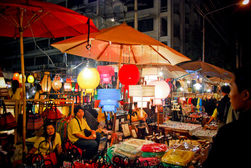 Chang Mai Night Bazaar